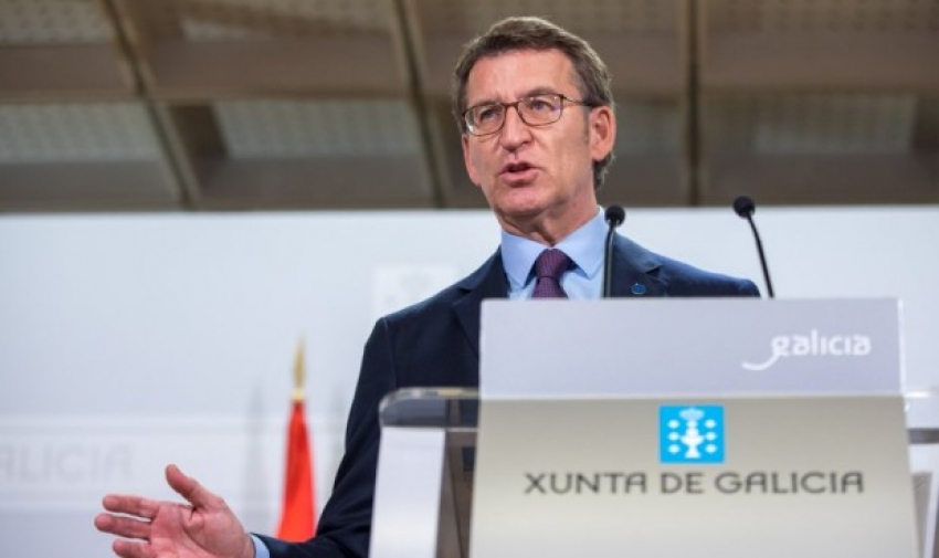 Presidente de la Xunta de Galicia, Alberto N&uacute;&ntilde;ez Feij&oacute;o.