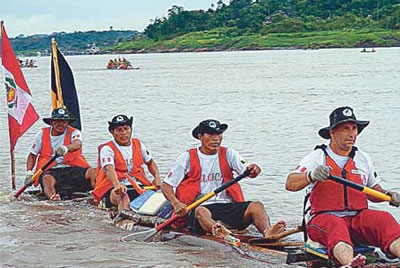 Per&uacute;: Loreto organiza carrera de balsas para promover turismo 