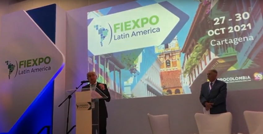 Una apertura de feria FIEXPO 2021 con Sergio Baritussio all&iacute; #ElPDAenFIEXPO2021
