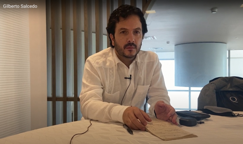 Gilberto Salcedo y el modo m&aacute;s simple y contundente de vender un destino @ElPDAenFIEXPO2021