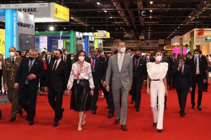 Escaleta de la inauguraci&oacute;n oficial de FITUR 2022 #ElPDAenFITUR2022
