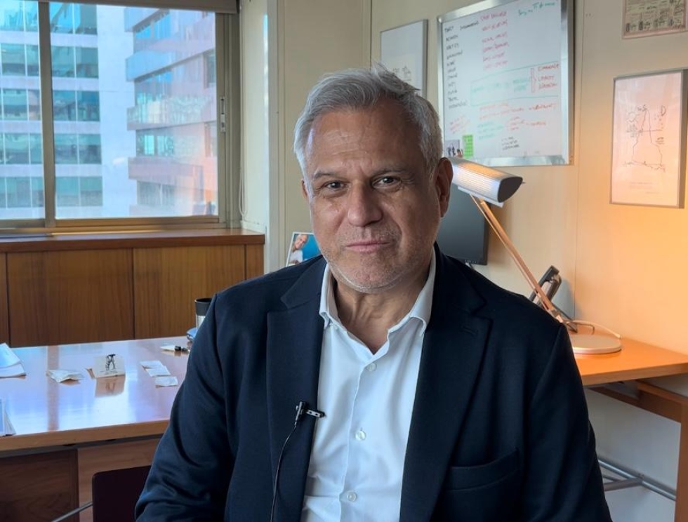 Marcelo Risi, economista y periodista uruguayo en las Naciones Unidades