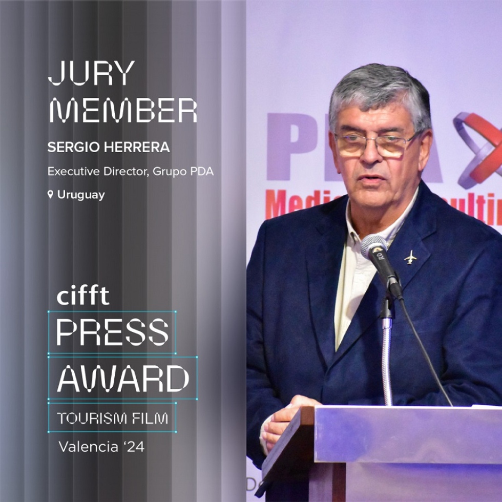 Sergio Antonio Herrera integrar&aacute; el jurado del Premio de Prensa Tur&iacute;stica CIFFT
