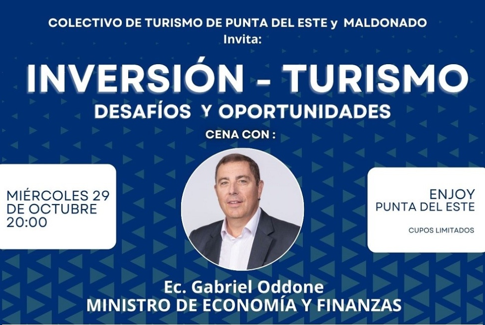 Ciclo de cenas con ministros: &ldquo;Inversi&oacute;n &ndash; Turismo, Desaf&iacute;os y Oportunidades&rdquo;
