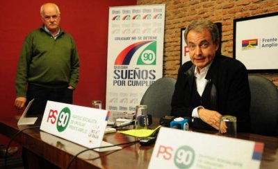 No la pas&oacute; muy bien en su visita a la sede del PS de Uruguay