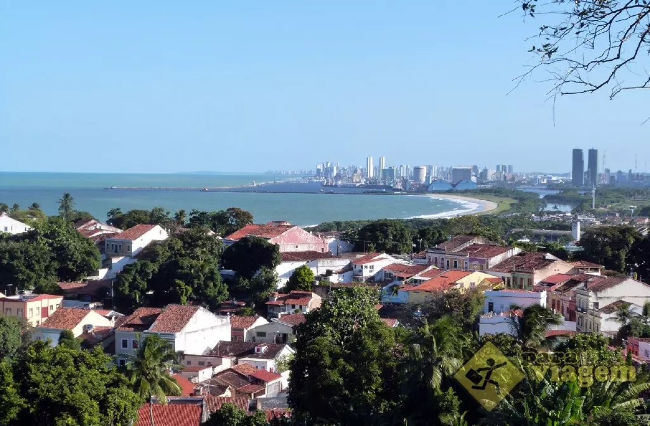Recife, desde Alto da S&eacute;, en Olinda