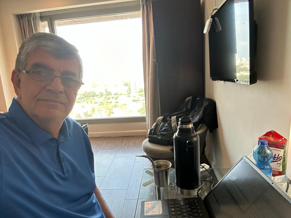 Tres d&iacute;as pr&aacute;cticamente en la habitaci&oacute;n del hotel de Tel Aviv