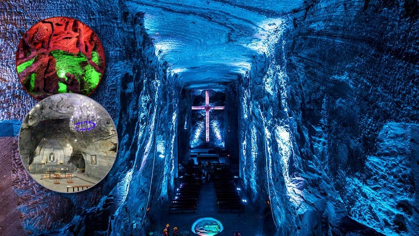 La Catedral de Sal en Zipaquir&aacute; es sencillamente espectacular #ElPDAenColombia