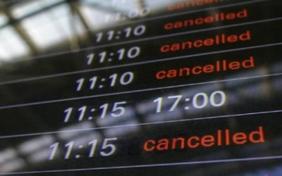 Huelgas de controladores provocaron 3.000 cancelaciones en un a&ntilde;o