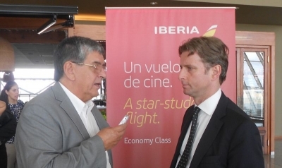 Lleg&oacute; a Madrid el desplante de Iberia con el PDA