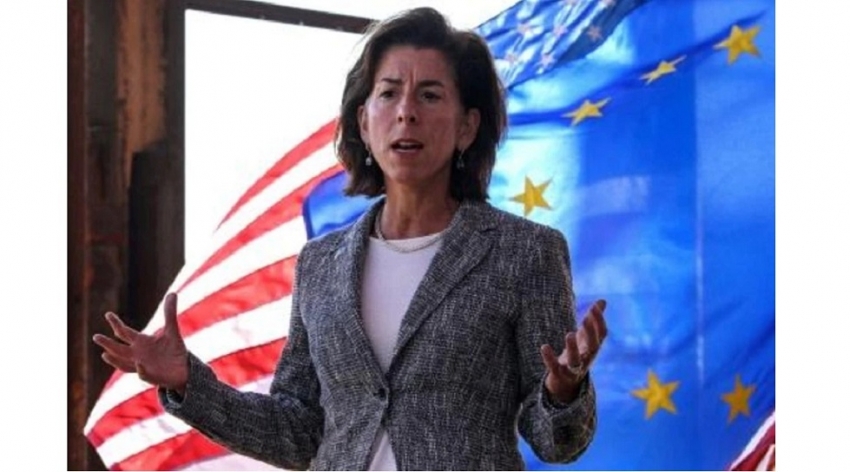 Gina Raimondo, secretaria de Estado de Comercio.