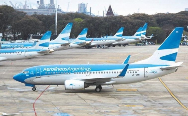 Los pilotos de Aerol&iacute;neas Argentinas y sus arengas