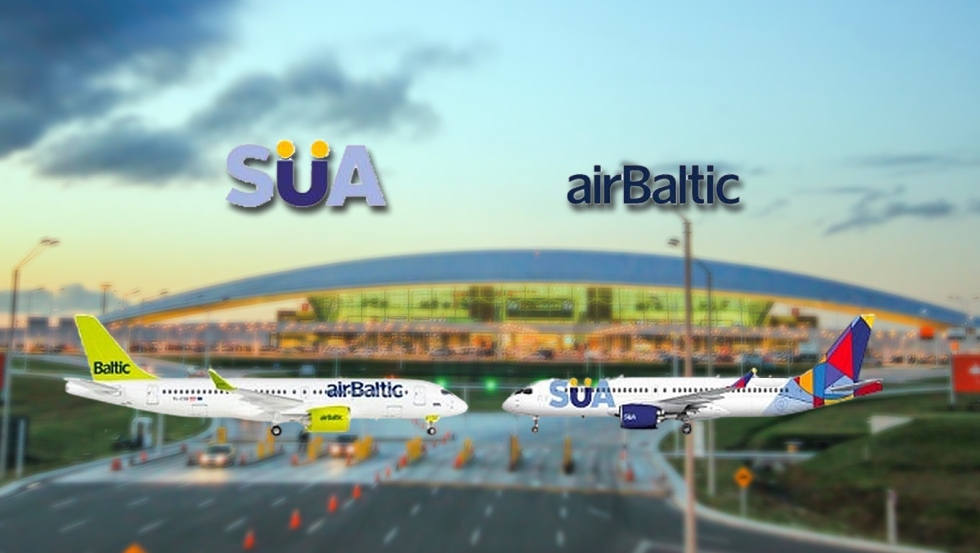 Los aviones de airBaltic y m&aacute;s