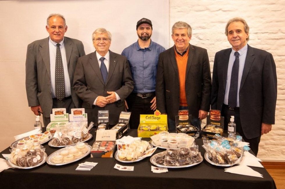 Roque Baudean, Tabar&eacute; Viera, Juan Soria, Jos&eacute; Luis Perazza, Remo Monzeglio.