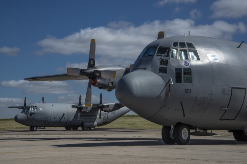 Como anticip&oacute; el PDA: sale el Lockheed C-130B "Hércules" a Lima este domingo 22. &iquest;Por qu&eacute; la complican?