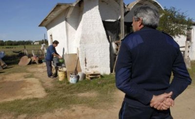 Campanero en la ciudad de Minas, Departamento de Lavalleja a poco m&aacute;s de 100 kil&oacute;metros de la capital uruguaya