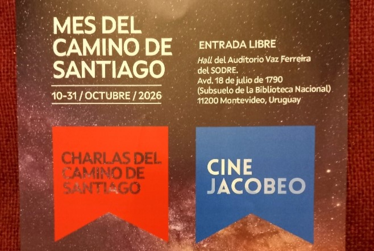 Celebraciones por el mes del Camino de Santiago en Uruguay