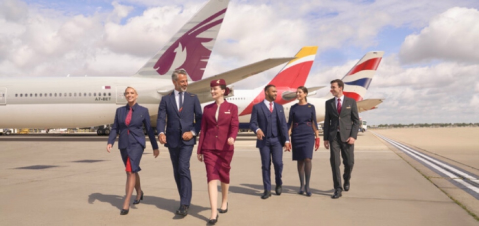Alianza A&eacute;rea Global: Iberia, British Airways y Qatar Airways redefinen la conectividad