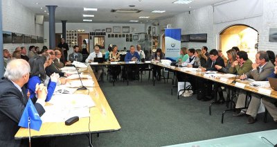 Los 19 directores de turismo con la ministra Liliam Kechichian