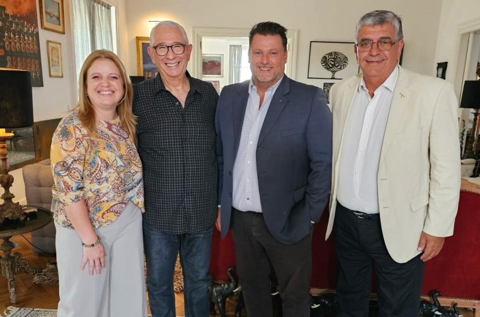 Reciente programa "Puglia invita" en la TV uruguaya con protagonistas del turismo
