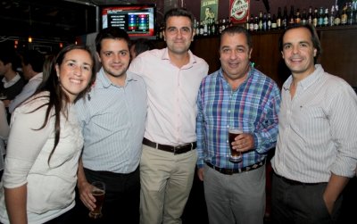 Luc&iacute;a Fern&aacute;ndez, Rodrigo Silva, Francisco Chiari, Alvaro Silva y Andr&eacute;s Gil.