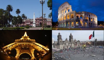 Cu&aacute;nto valen la Plaza de Mayo, el Coliseo Romano y otros sitios hist&oacute;ricos del mundo
