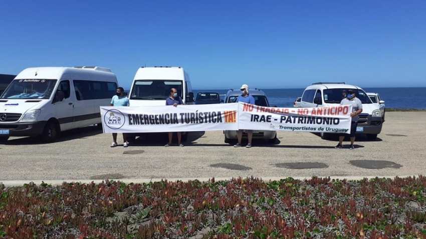 La crisis de los transportistas tur&iacute;sticos uruguayos