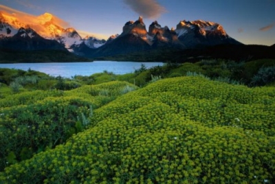 Vista de los Cuernos del Paine, en el parque nacional de Torres del Paine, en Chile.- Galen Rowell