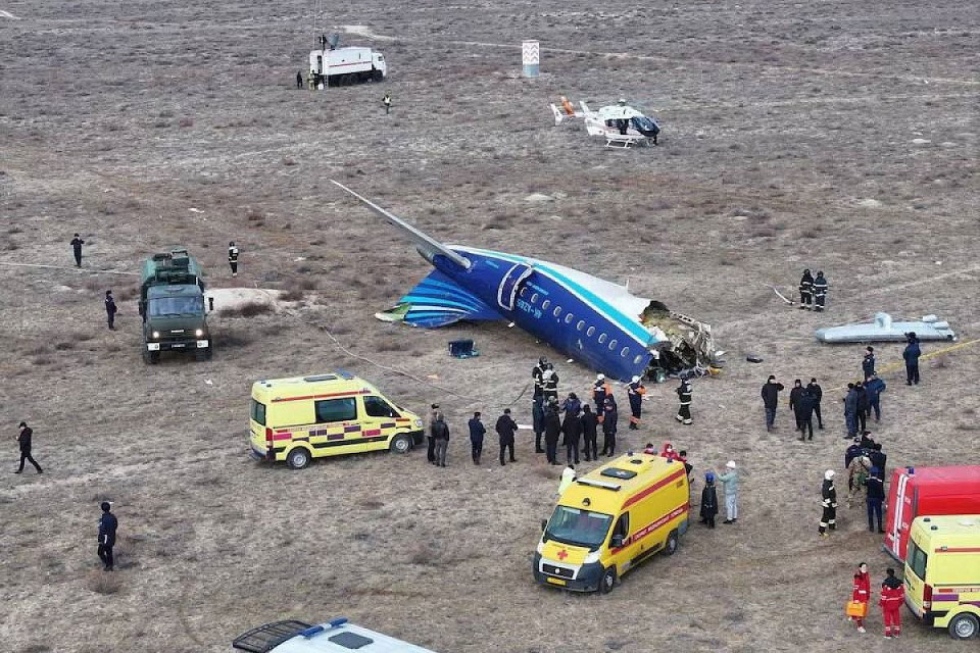 La OTAN reclama una "investigaci&oacute;n completa" sobre el siniestro de un avi&oacute;n comercial en Kazajist&aacute;n