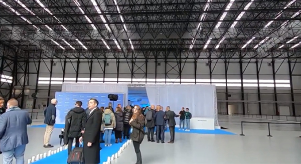 As&iacute; es el nuevo hangar de mantenimiento de Air Europa en Barajas