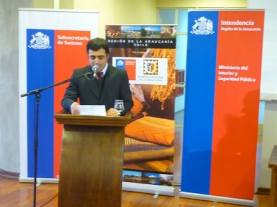 Director Regional de Sernatur Araucan&iacute;a Sebasti&aacute;n &Aacute;lvarez
