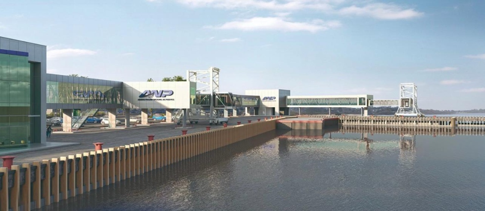 Se inauguran las obras de ampliaci&oacute;n de la Terminal de Pasajeros del Puerto de Colonia
