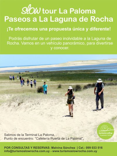 Comunicado Turismo Slow Rocha