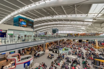 El aeropuerto de Heathrow, en Londres, uno de los afectados por la falla inform&aacute;tica