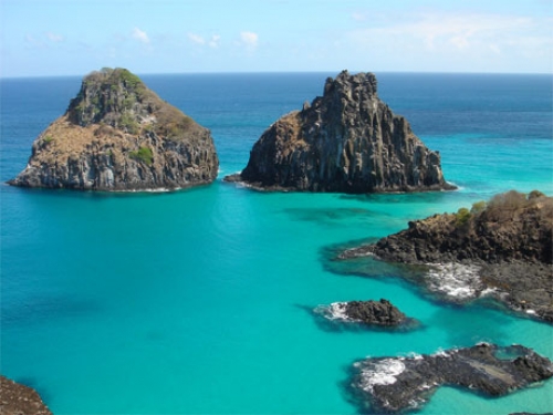 Nadando con 'golfinhos' en Fernando de Noronha