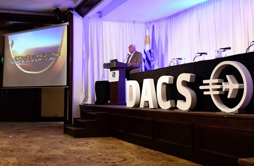Ex Ministro de Transporte V&iacute;ctor Rossi en el DACS de abril de 2019