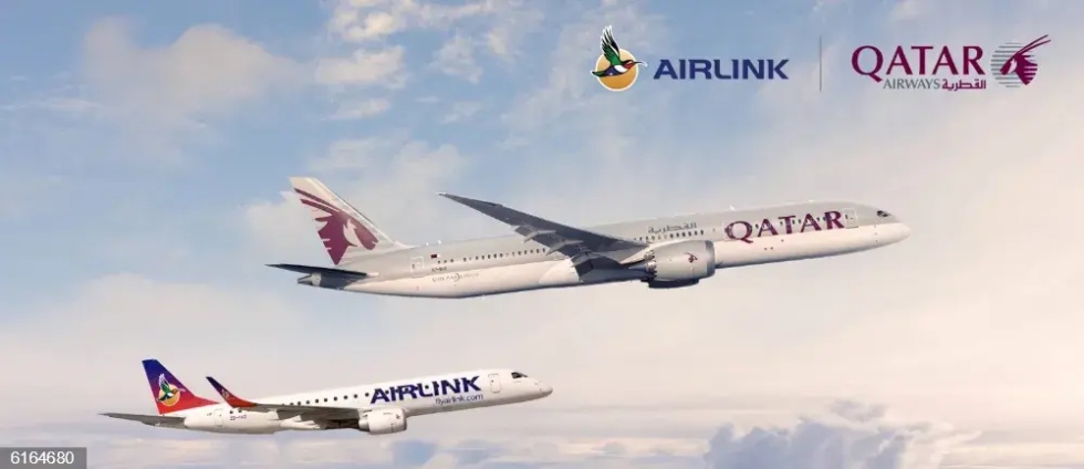 Qatar Airways adquiere un 25% de participaci&oacute;n en la aerol&iacute;nea sudafricana Airlink