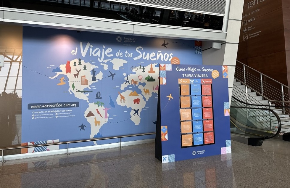 Aeropuerto de Carrasco invita a disfrutar una experiencia inolvidable en &ldquo;El Viaje de tus Sue&ntilde;os&rdquo;