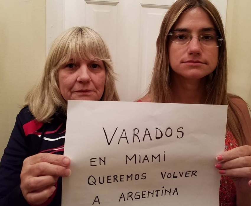 Aerol&iacute;neas Argentinas cancel&oacute; vuelos que iban a traer repatriados desde Miami