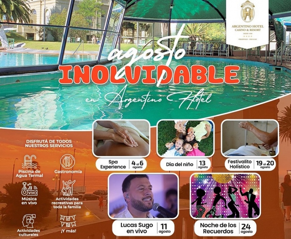 Agosto en el Argentino Hotel de Piri&aacute;polis