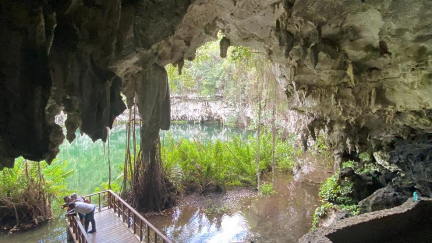 Parque Nacional Tres Ojos, atracci&oacute;n en Santo Domingo #PDAenDominicana