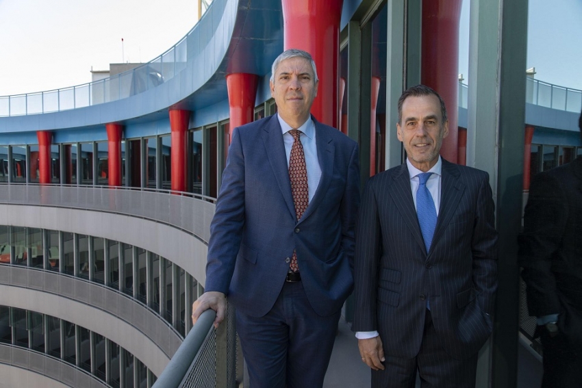 Jos&eacute; Vicente de los Mozos, presidente del Comit&eacute; Ejecutivo de Ifema Madrid, junto a Juan Arrizabalaga, nuevo director general de Ifema Madrid