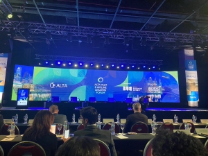 Instantes previos a la inauguraci&oacute;n formal del ALTA AGM &amp; AIRLINES LEADERS FORUM en el Hilton Puerto Madero de Buenos Aires. #PDAenAltaForum