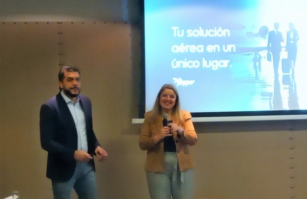 Julio Manco y Marina Cantera