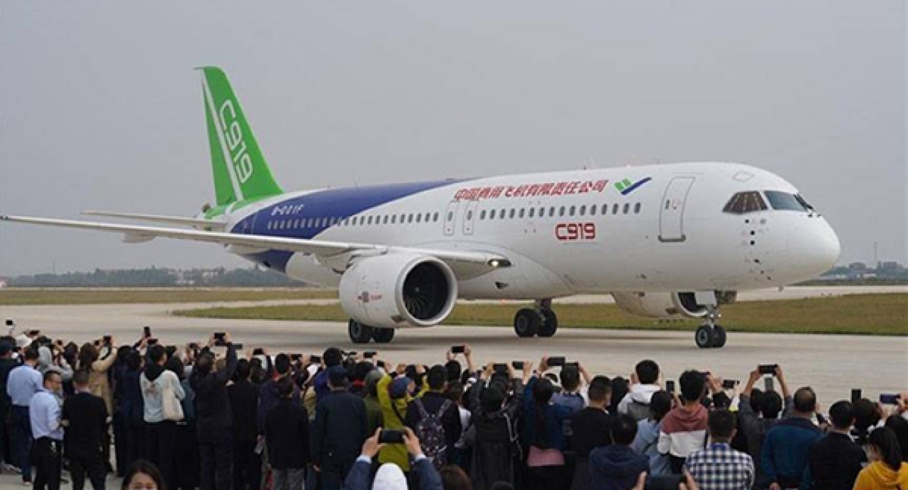 China lleva a Dub&aacute;i el C919, su primera vez fuera de casa