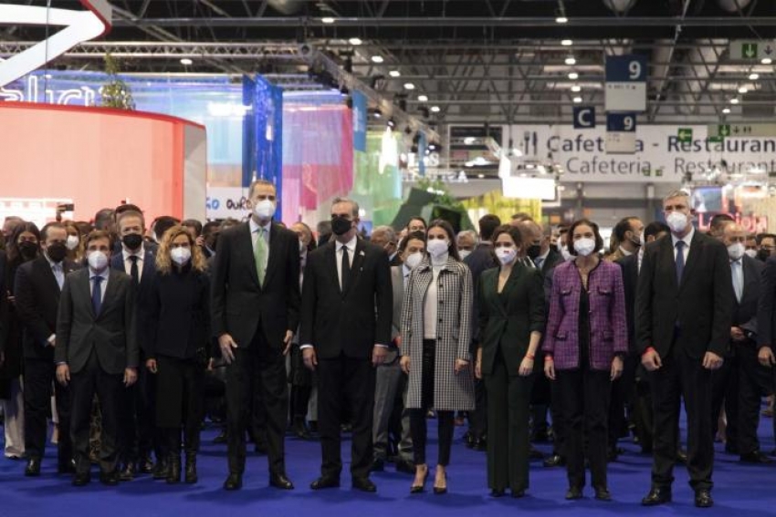 Foto inauguraci&oacute;n casa real FITUR 2022