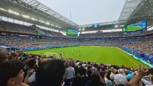 "Uruguay nom&aacute;" en la previa y en el partido entre Uruguay y Arabia Saudita