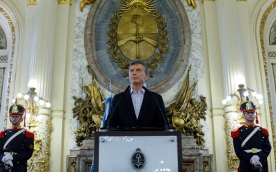 Mauricio Macri present&oacute; el Plan Aerocomercial