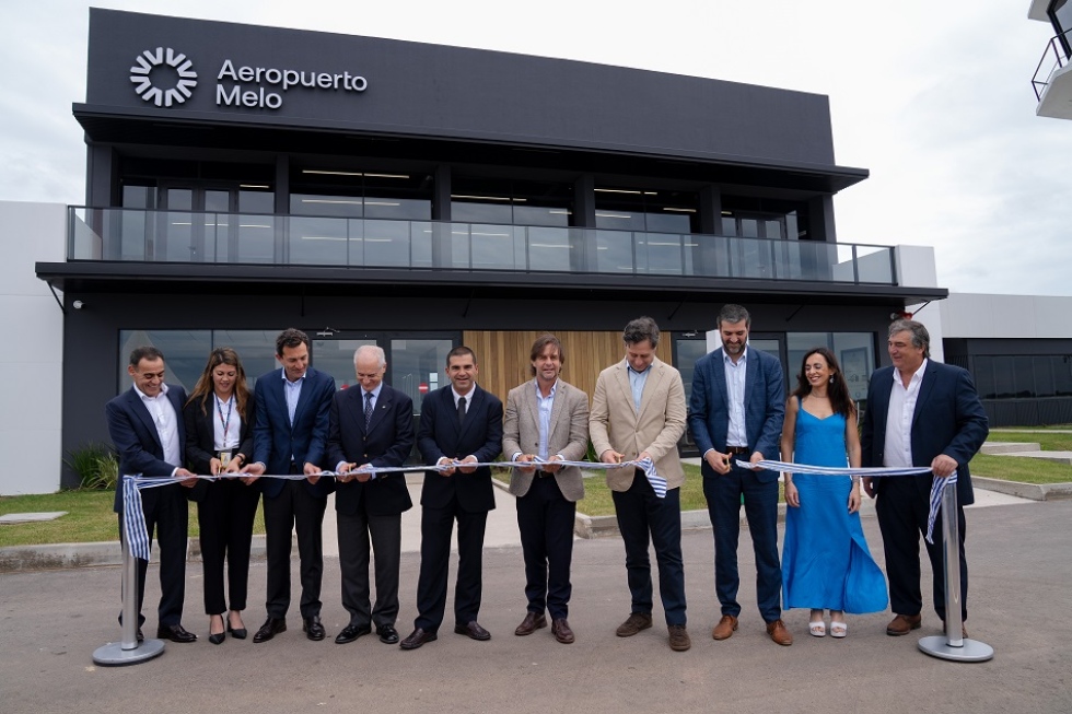 Aeropuertos Uruguay inaugur&oacute; el nuevo Aeropuerto Internacional de Melo