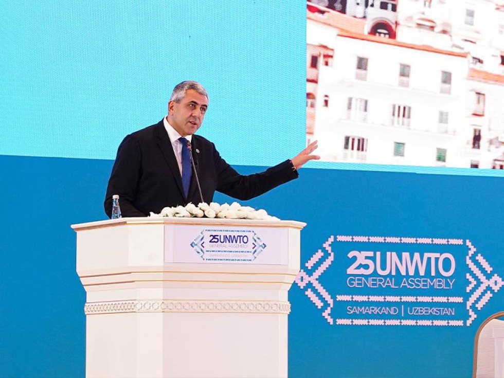 Explota la informaci&oacute;n desde la 25ta. Asamblea de la OMT en Samarcanda, Uzbekist&aacute;n